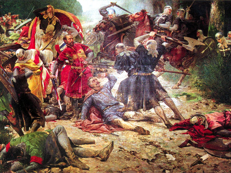 Oton Iveković Bitka kod Gorjana